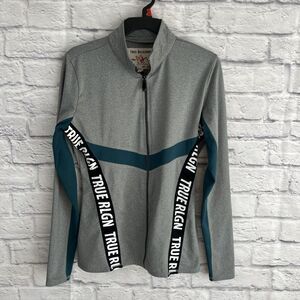 True Religion Women’s Performance Y2K Full Zip Track Athleisure Jacket Size XL